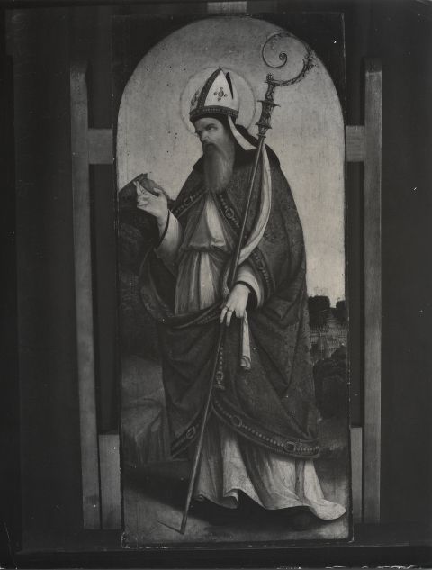 Anonimo — Zaganelli Bernardino; Zaganelli Francesco - sec. XV/ XVI - San Simeone — insieme
